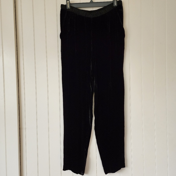 EILEEN FISHER Velvet Pants - Picture 2 of 11